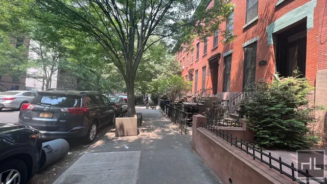 a front view of a building with entryway