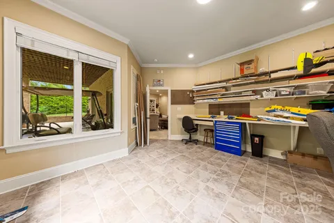 a view of a storage & utility room