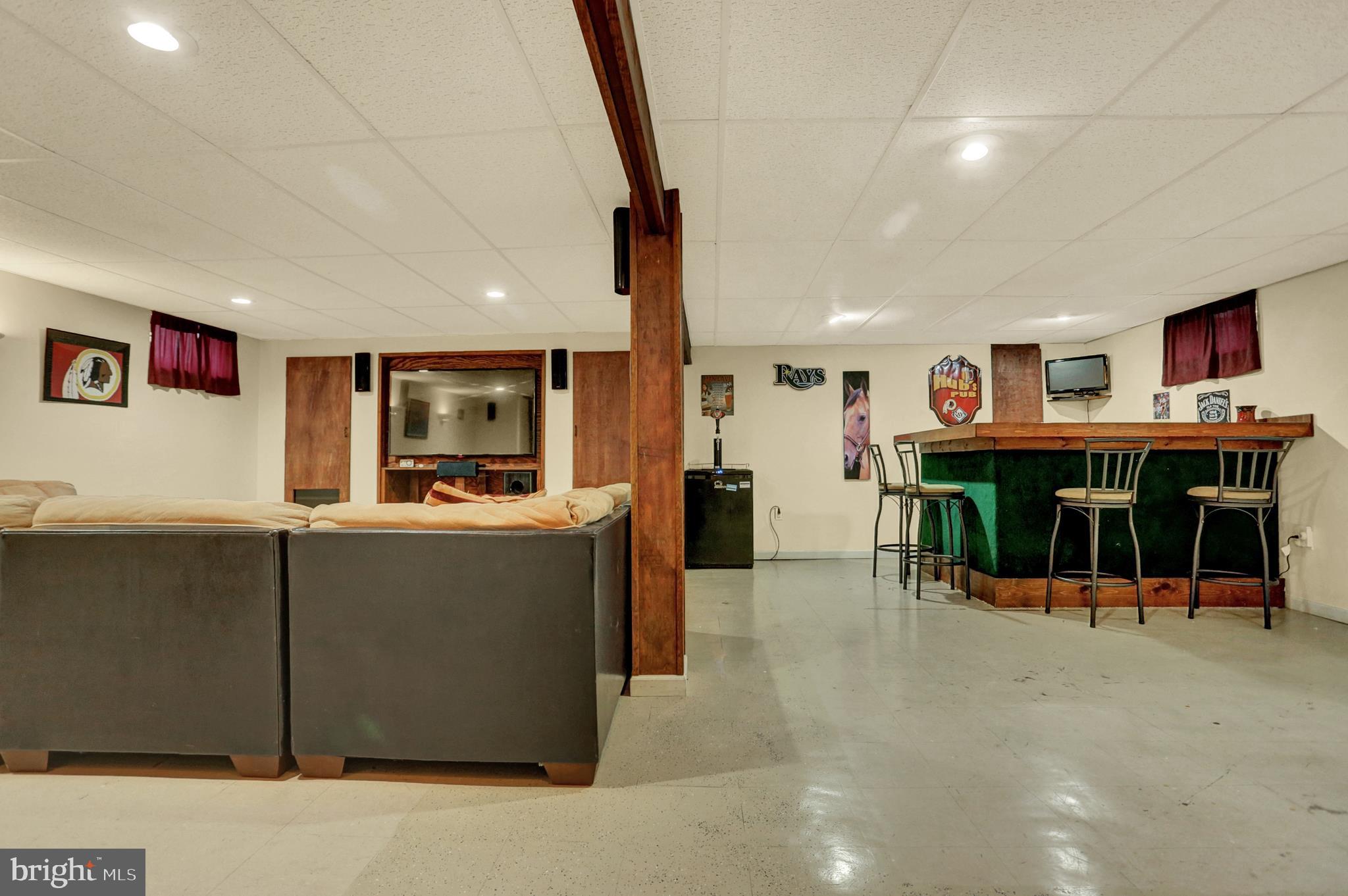 520 Blanchester Road Harrisburg, PA 17112 - Photo 22 of 28 Finished basement with Bar