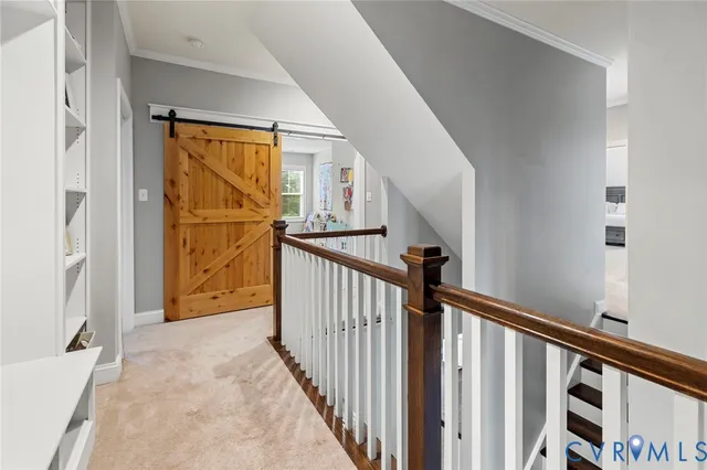 a room with a table chairs and wooden floor