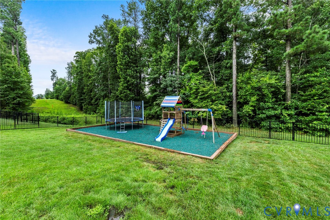 16507 Hannington Drive Midlothian, VA 23112 - Photo 40 of 43 a view of a backyard with swimming pool