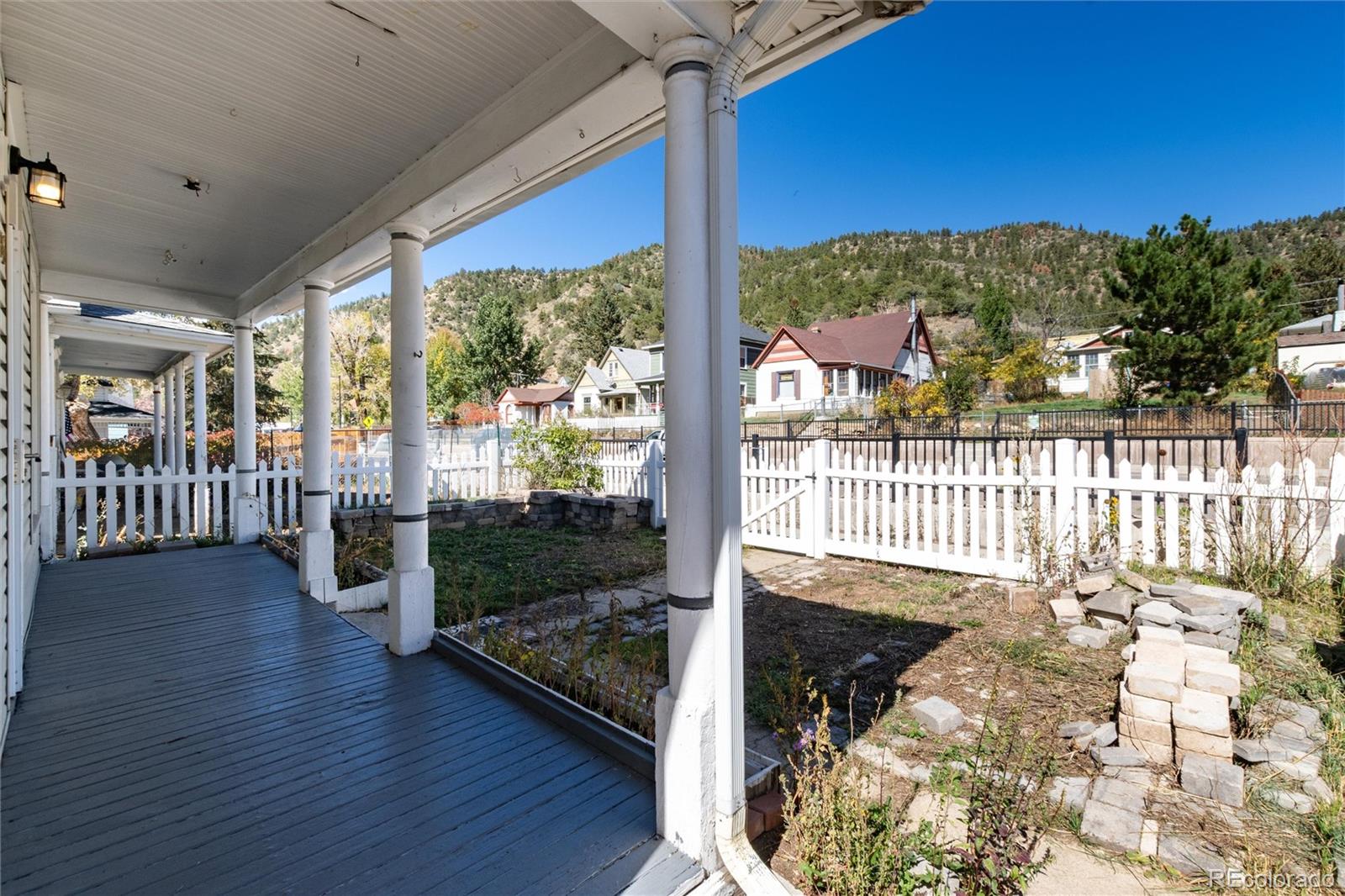 735 Colorado Boulevard Idaho Springs, CO 80452 - Photo 30 of 34 a view of a balcony with wooden floor