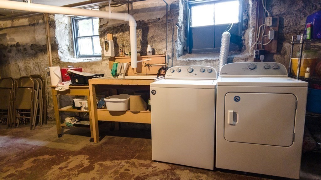 1141 Stafford Road Fall River, MA 02721 - Photo 30 of 30 a utility room with dryer and washer