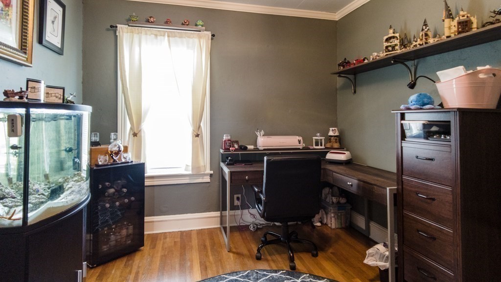 1141 Stafford Road Fall River, MA 02721 - Photo 10 of 30 a view of a workspace with furniture and a window