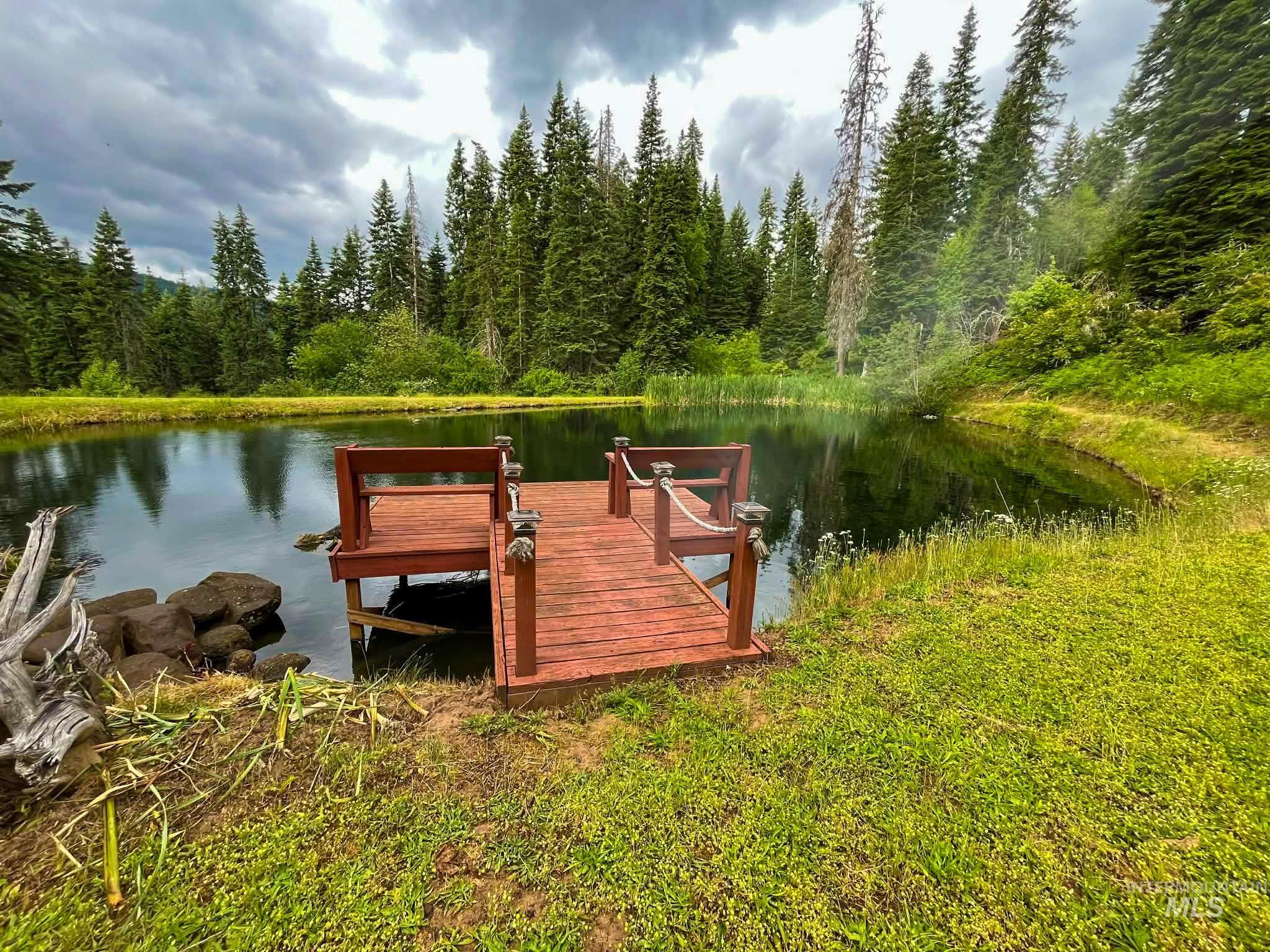 237 Old Dent Road Orofino, ID 83544 - Photo 46 of 48 Dock featuring a water view and a wooded view