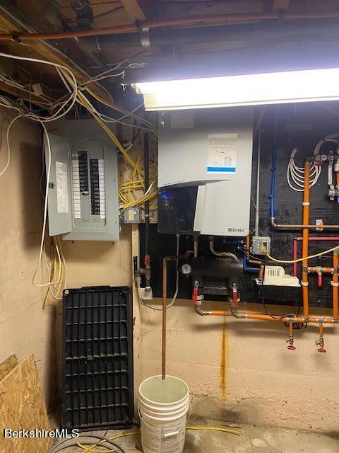 151 Eleanor Road Pittsfield, MA 01201 - Photo 19 of 20 Gas boiler and 200 amp service panel