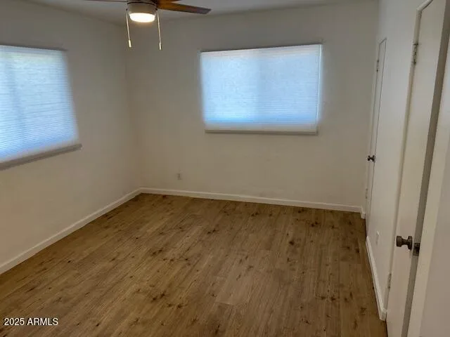 wooden floor in an empty room