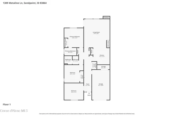 $550,000 | 1309 Metaline Lane, Sandpoint, ID 83864