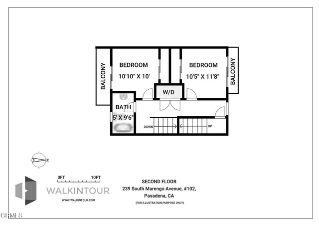 $1,169,000 | 239 South Marengo Avenue, Unit 102, Pasadena, CA 91101