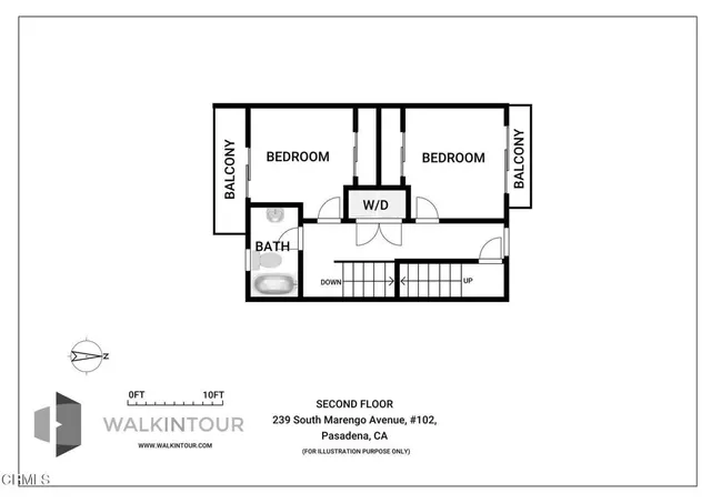 $1,169,000 | 239 South Marengo Avenue, Unit 102, Pasadena, CA 91101