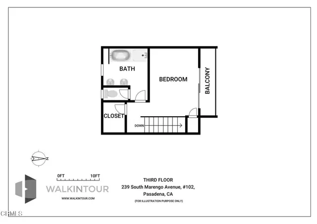 $1,169,000 | 239 South Marengo Avenue, Unit 102, Pasadena, CA 91101
