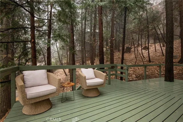 a view of outdoor space with seating area