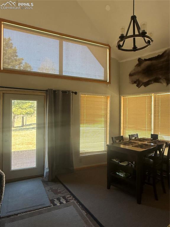 450 Schierl Road Fort Garland, CO 81133 - Photo 20 of 40 a room with a window and a table