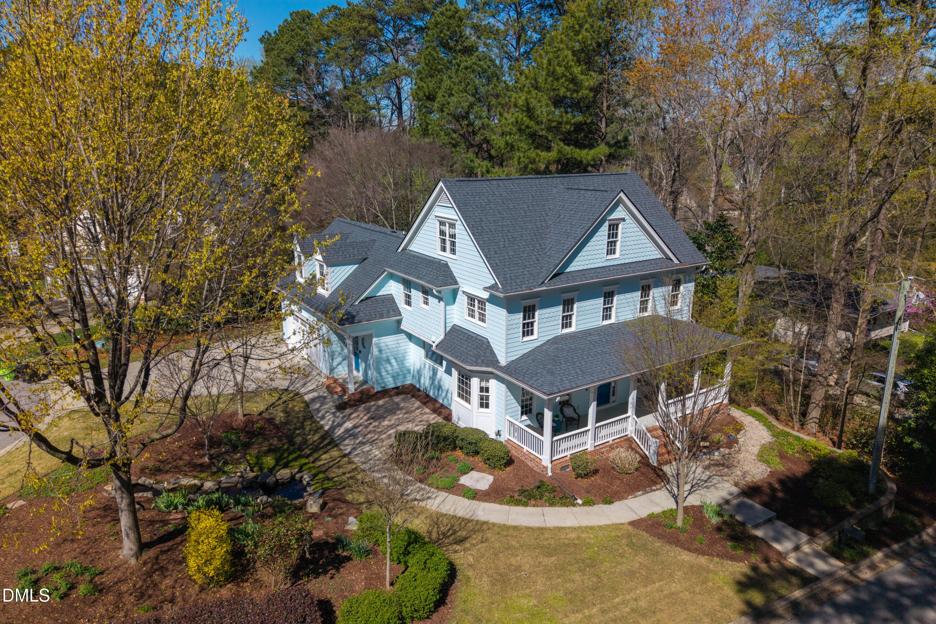 415 Fairview Road Apex, NC 27502 - Photo 2 of 55 44 -415 fairview rd, drone
