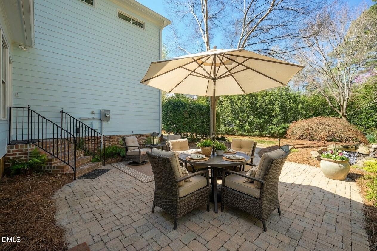 415 Fairview Road Apex, NC 27502 - Photo 40 of 55 Back Patio VIrtually Staged