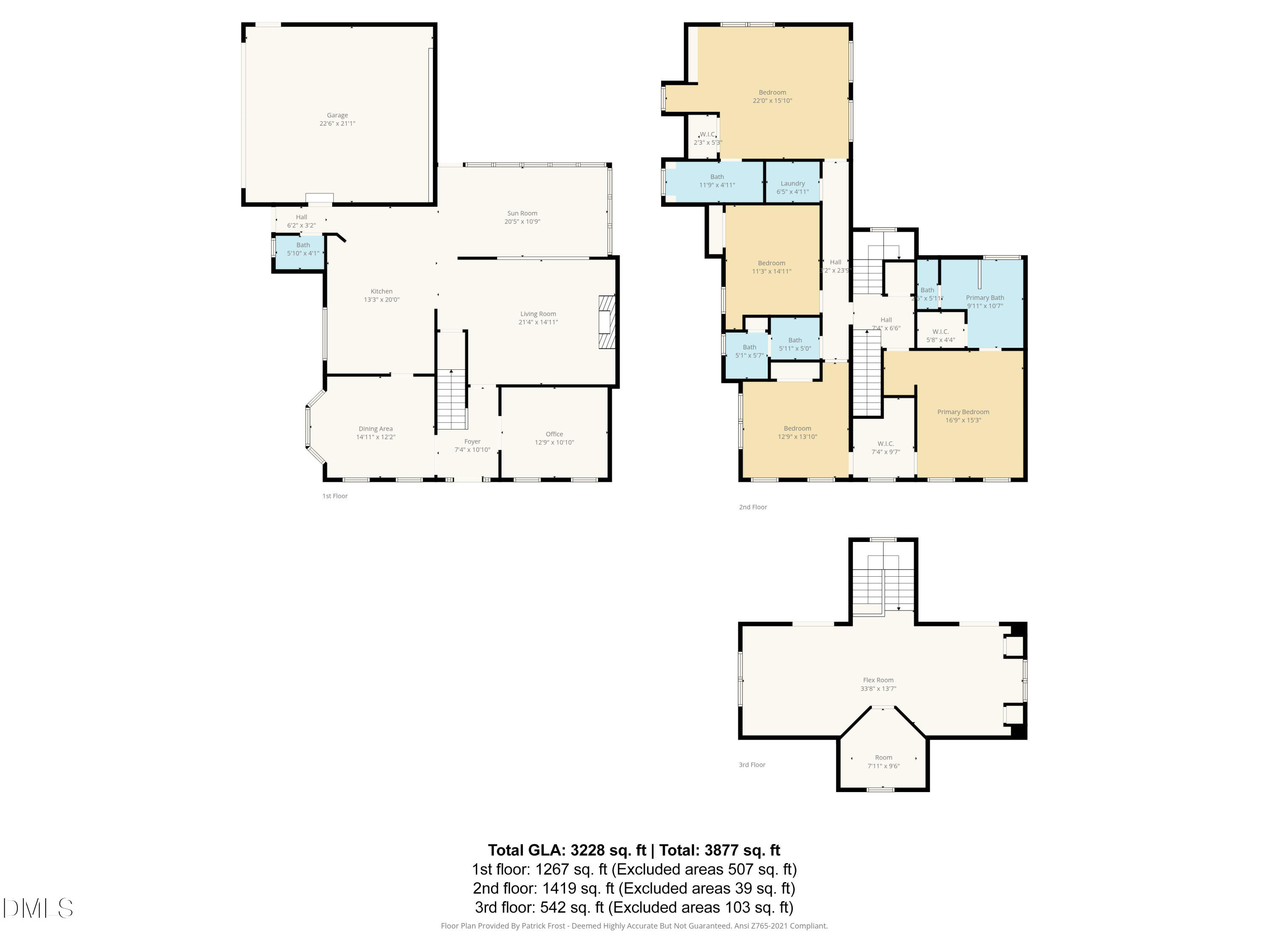 415 Fairview Road Apex, NC 27502 - Photo 51 of 55 all_floors_415_fairview_rd