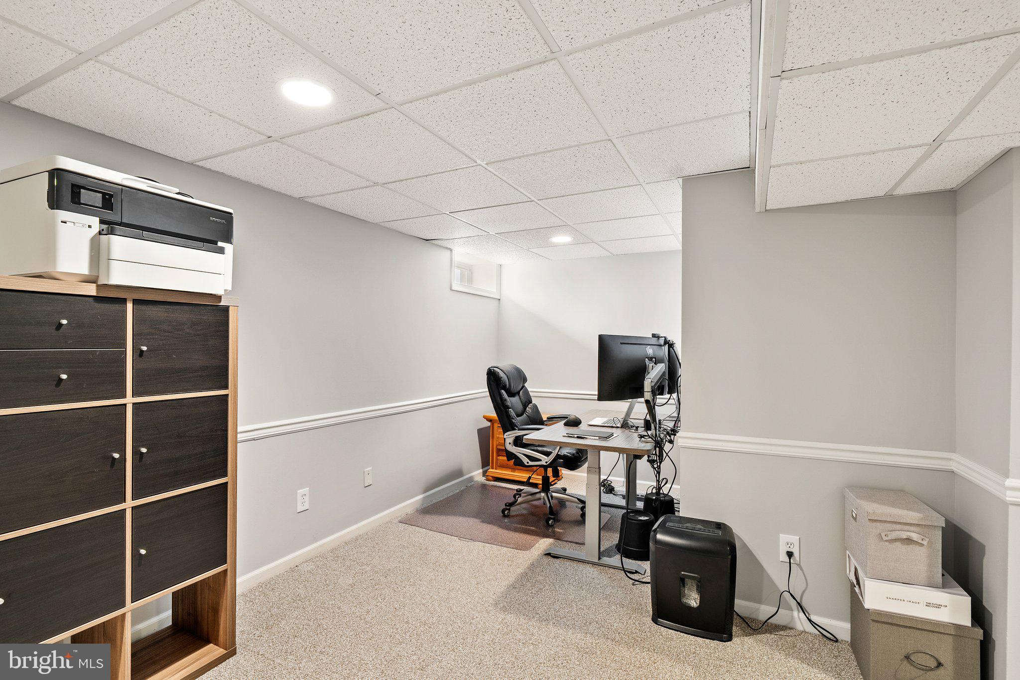 27 Andover Way Hamilton, NJ 08610 - Photo 26 of 30 Finished Basement office area