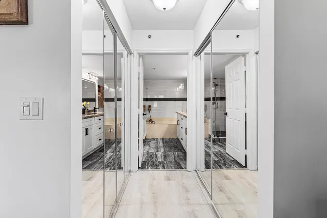 a bedroom with furniture and a couch