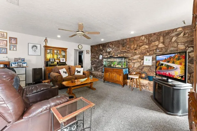 a view of a city from a balcony