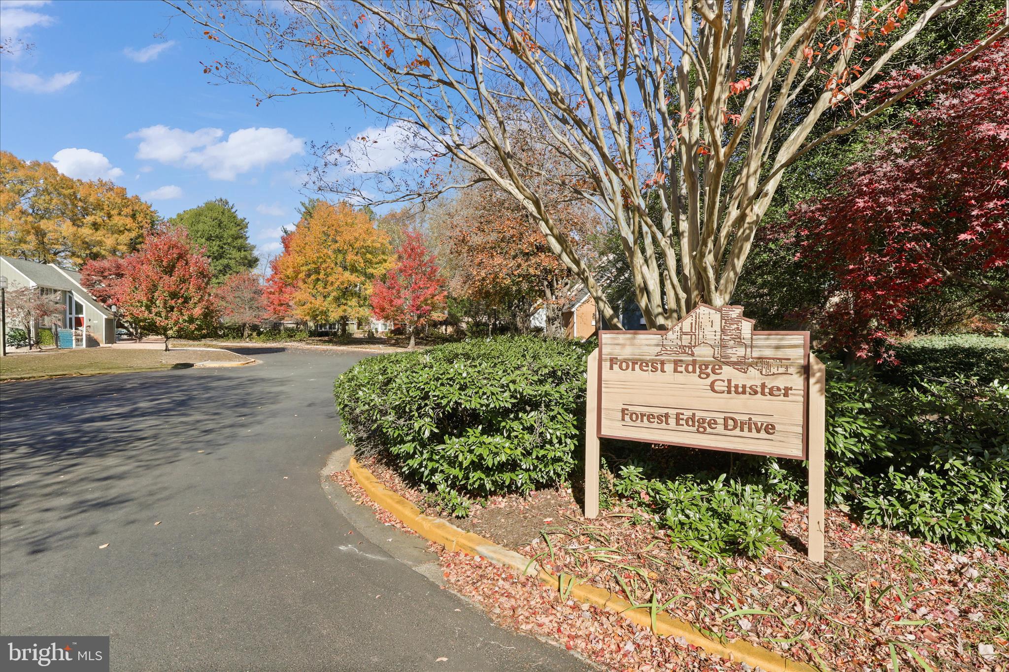 11152 Forest Edge Drive Reston, VA 20190 - Photo 39 of 57 a sign on the side of a street