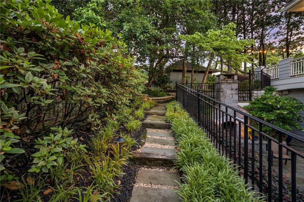 121 17th Street Northeast Atlanta, GA 30309 - Photo 43 of 53 a view of a pathway of a garden