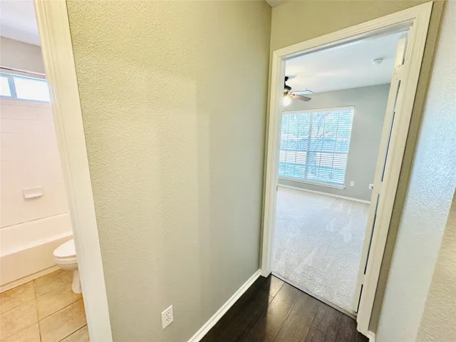 a view of empty room