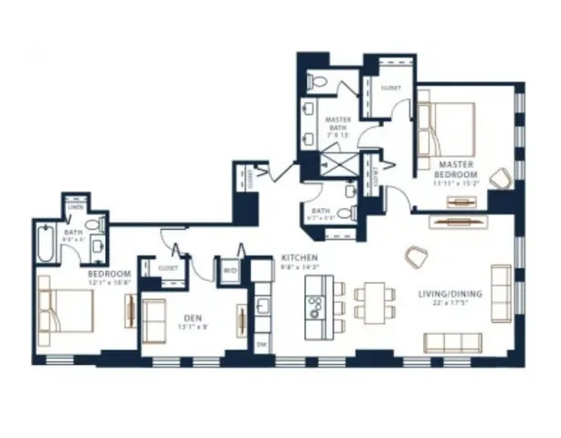 $7,750 | 2300 North Lincoln Park West, Unit 812, Chicago, IL 60614