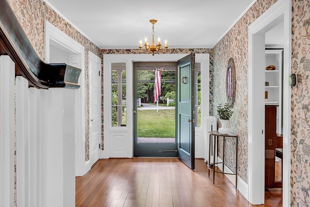 24 Sandy Pond Road Lincoln, MA 01773 - Photo 4 of 42 a view of an entryway with a livingroom