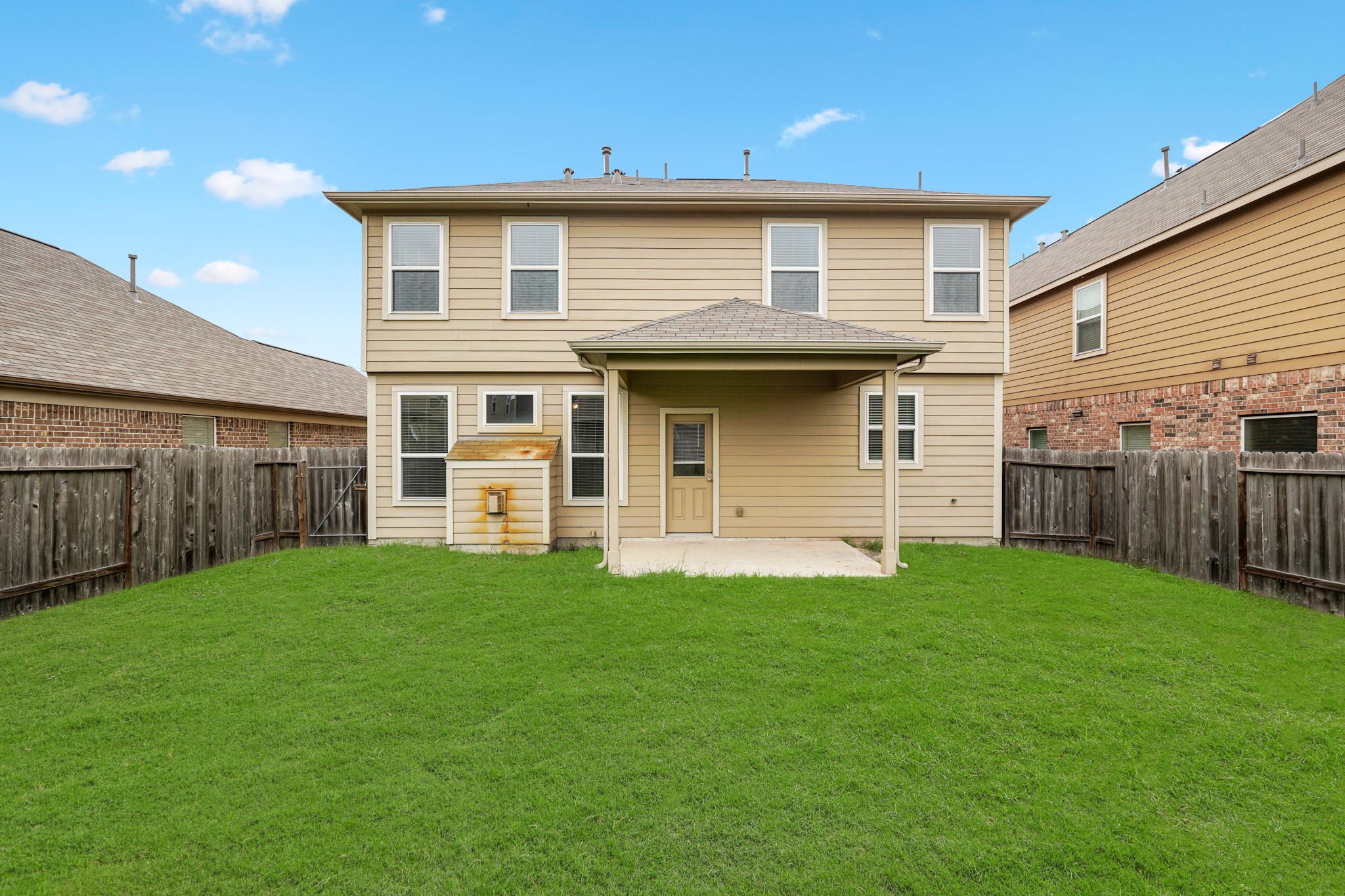 3215 Upland Spring Trace Katy, TX 77493 - Photo 23 of 24 a front view of a house with a yard