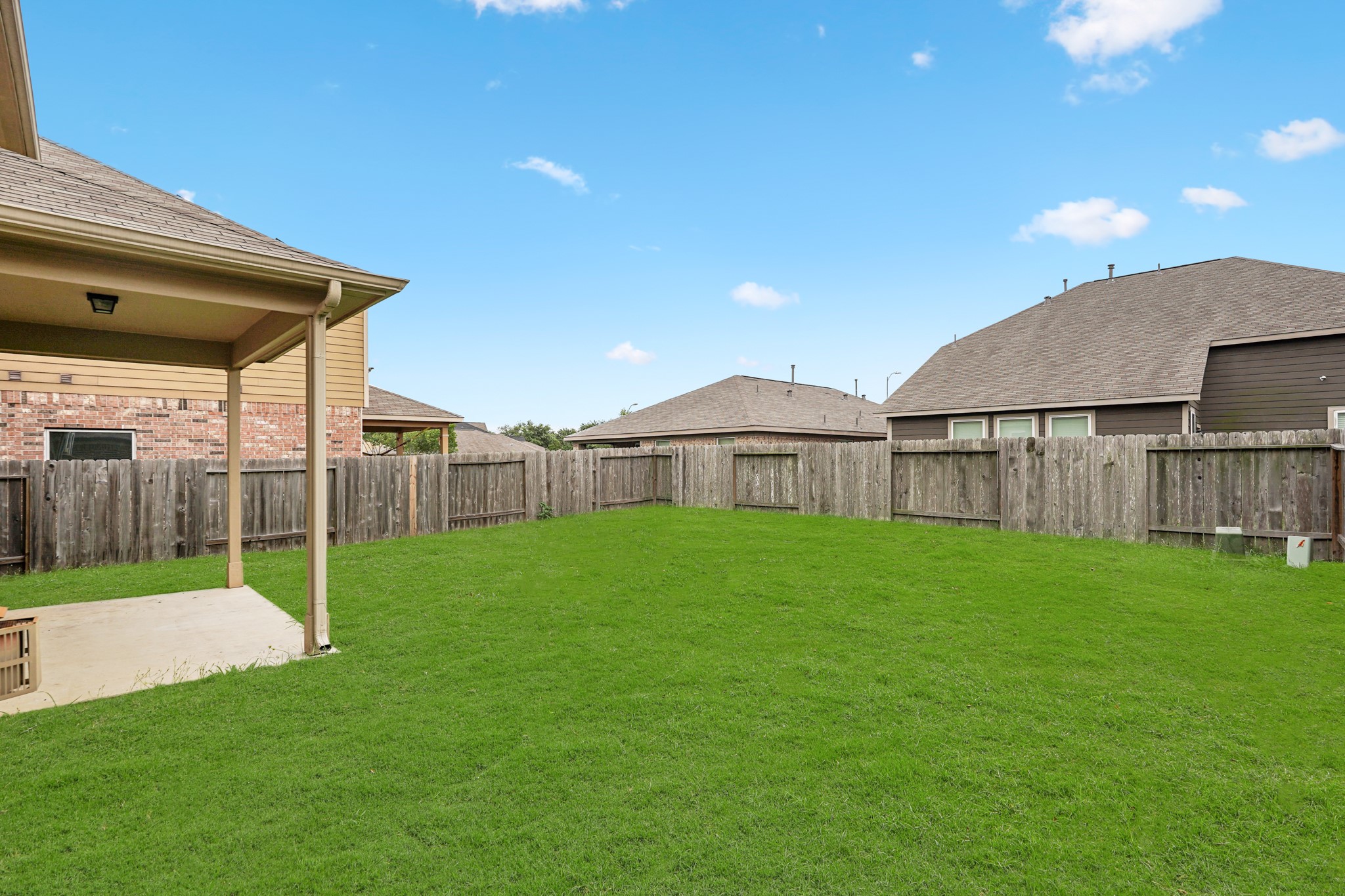 3215 Upland Spring Trace Katy, TX 77493 - Photo 24 of 24 a view of a house with backyard and entertaining space