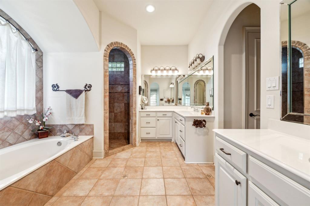 868 English Road Rockwall, TX 75032 - Photo 16 of 37 a large white kitchen with a large window