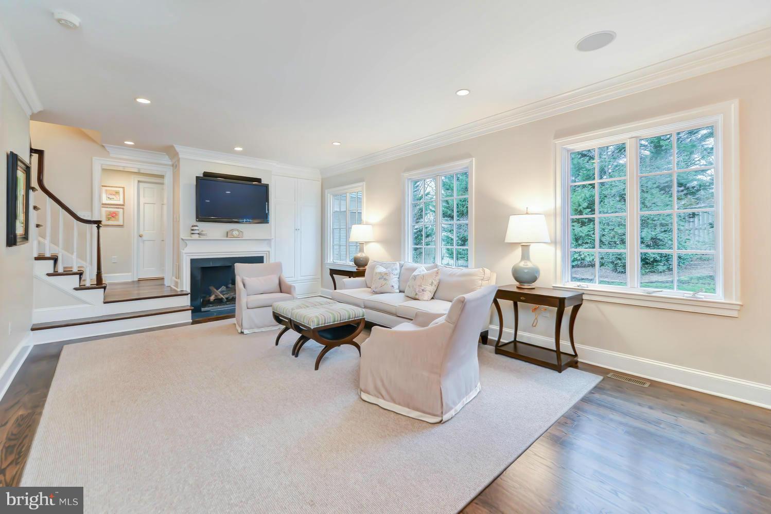 1406 Ruffner Road Alexandria, VA 22302 - Photo 3 of 30 Family Room w/ gas fireplace
