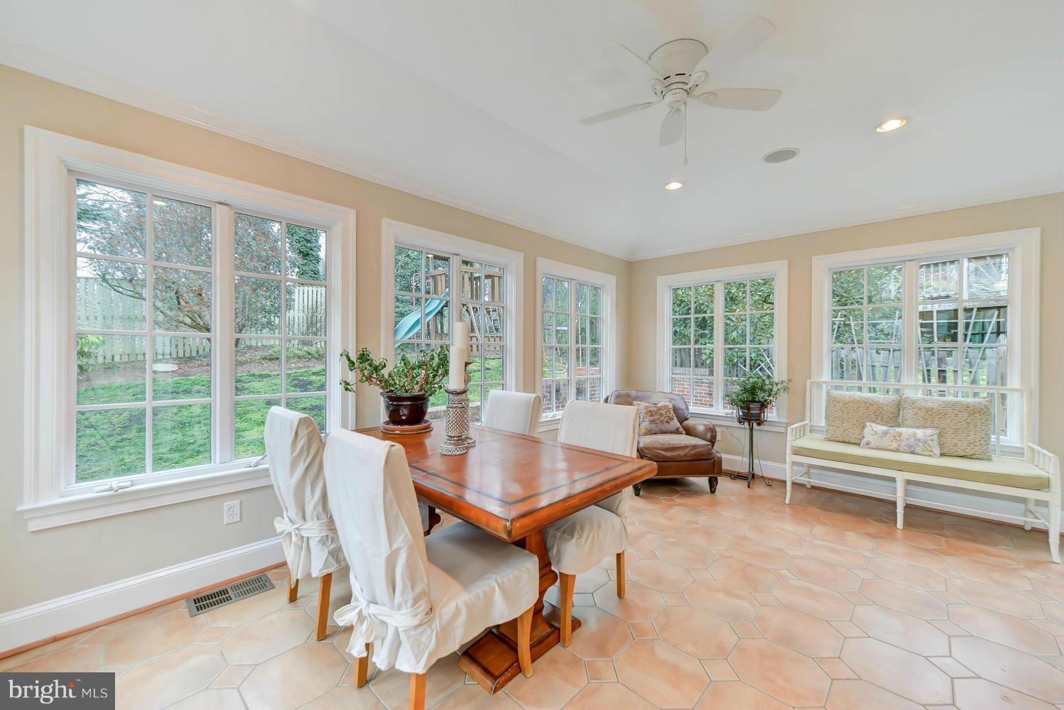 1406 Ruffner Road Alexandria, VA 22302 - Photo 9 of 30 Sun room/breakfast room off the kitchen