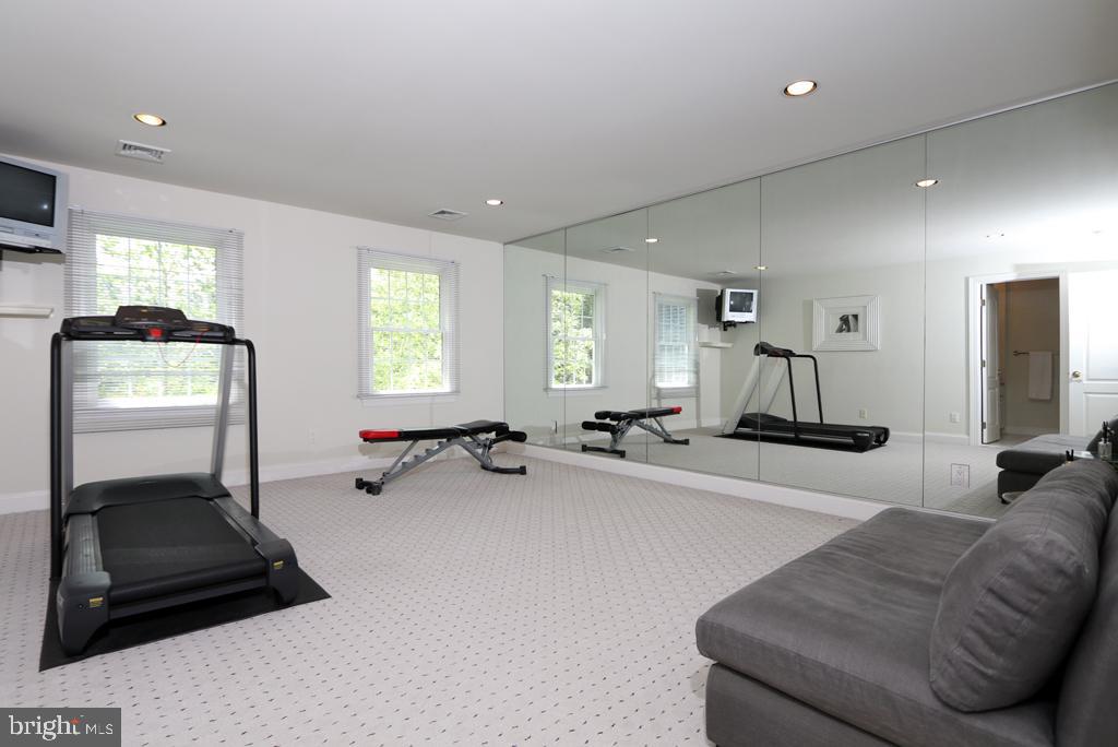 618 Newtown Road Villanova, PA 19085 - Photo 40 of 62 bedroom 4 (currently exercise room)