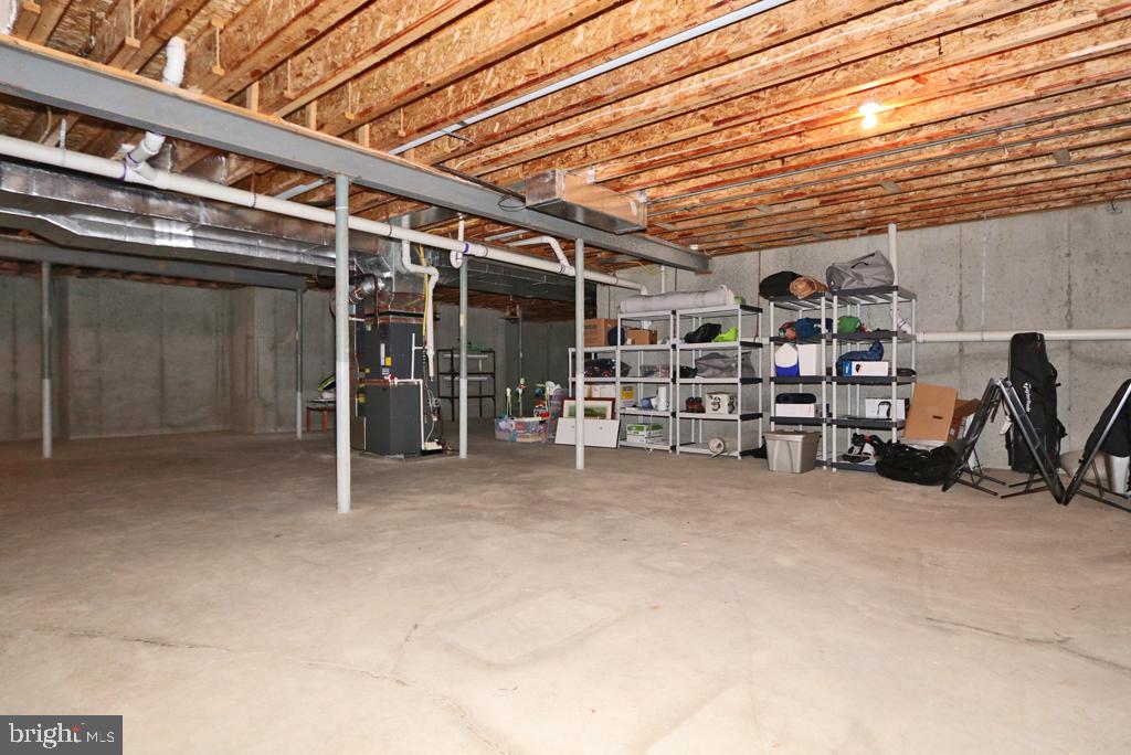618 Newtown Road Villanova, PA 19085 - Photo 41 of 62 unfinished basement space