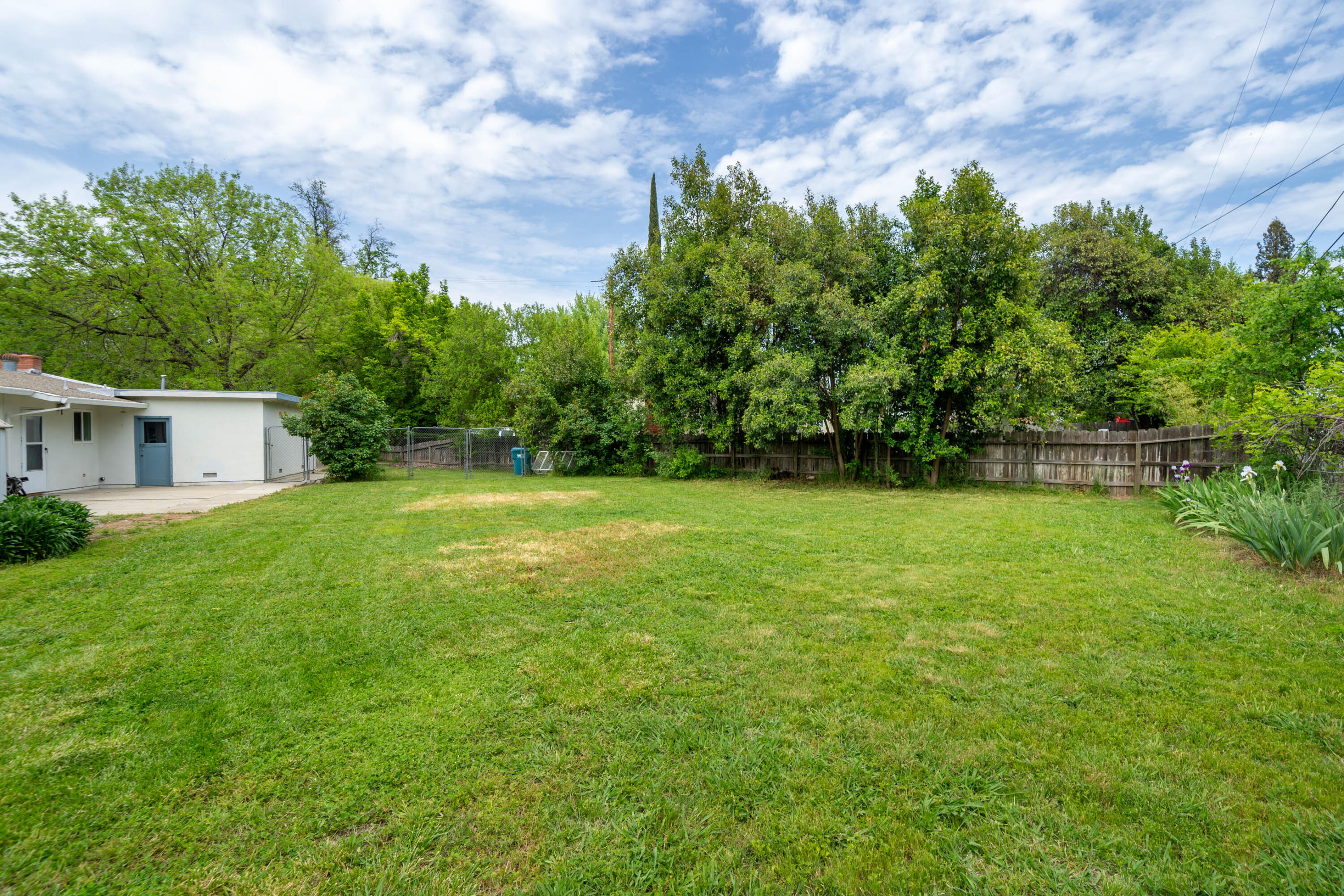 3055 Sharon Avenue Anderson, CA 96007 - Photo 35 of 52 a view of a backyard with a garden
