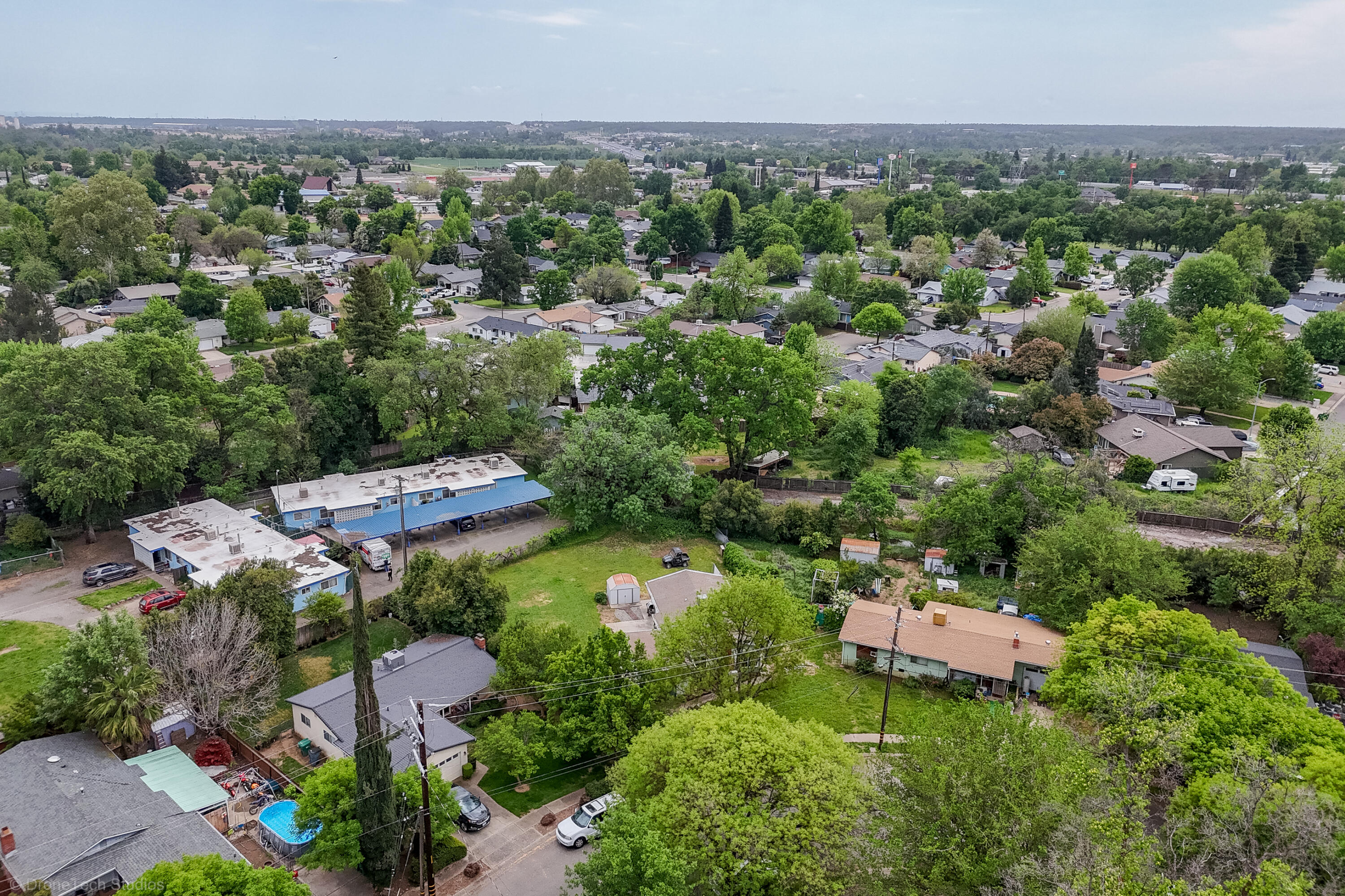 3055 Sharon Avenue Anderson, CA 96007 - Photo 44 of 52 an aerial view of a house with a garden