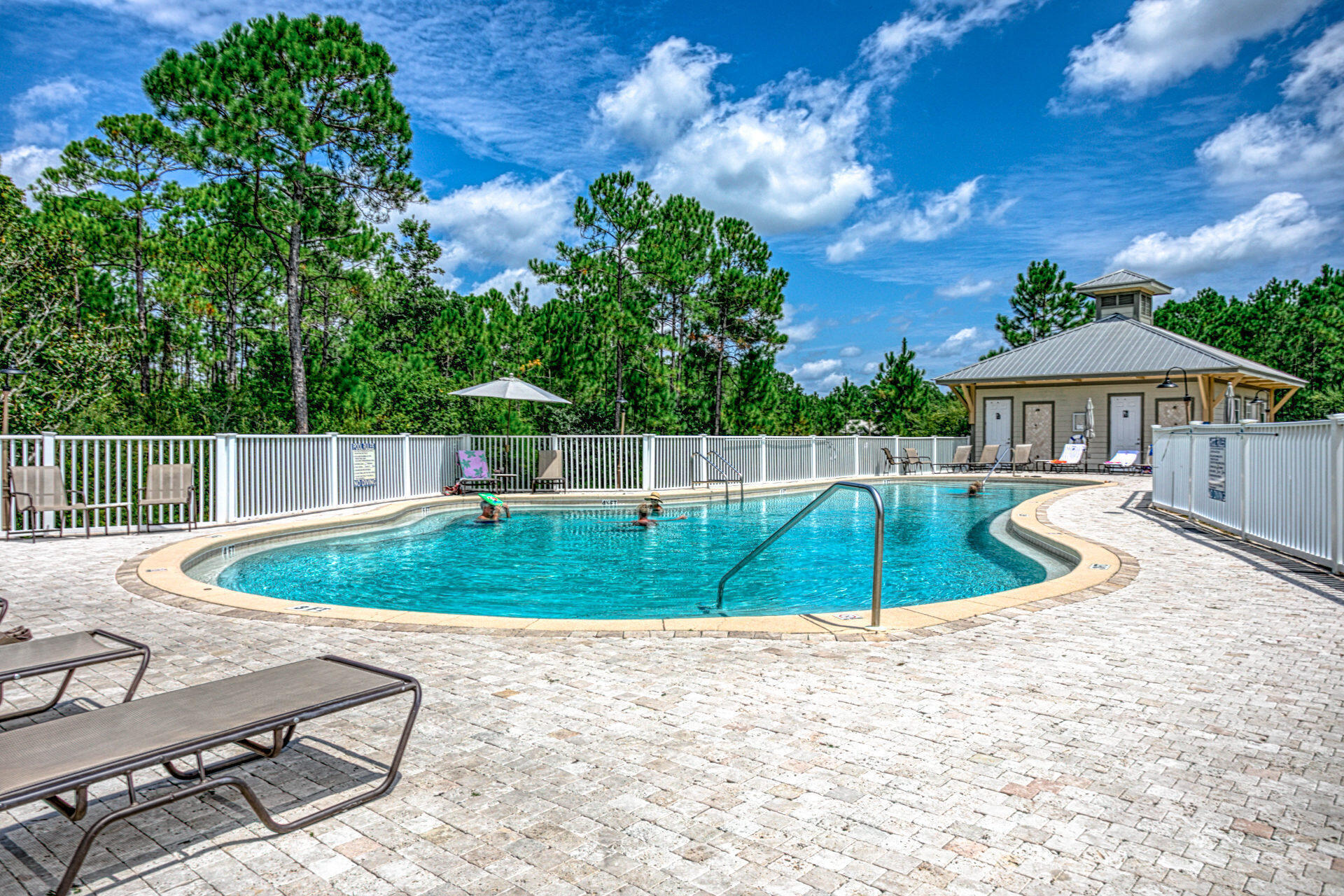 231 Somerset Bridge Road, Unit 1406 Santa Rosa Beach, FL 32459 - Photo 14 of 16 a view of a swimming pool with a patio