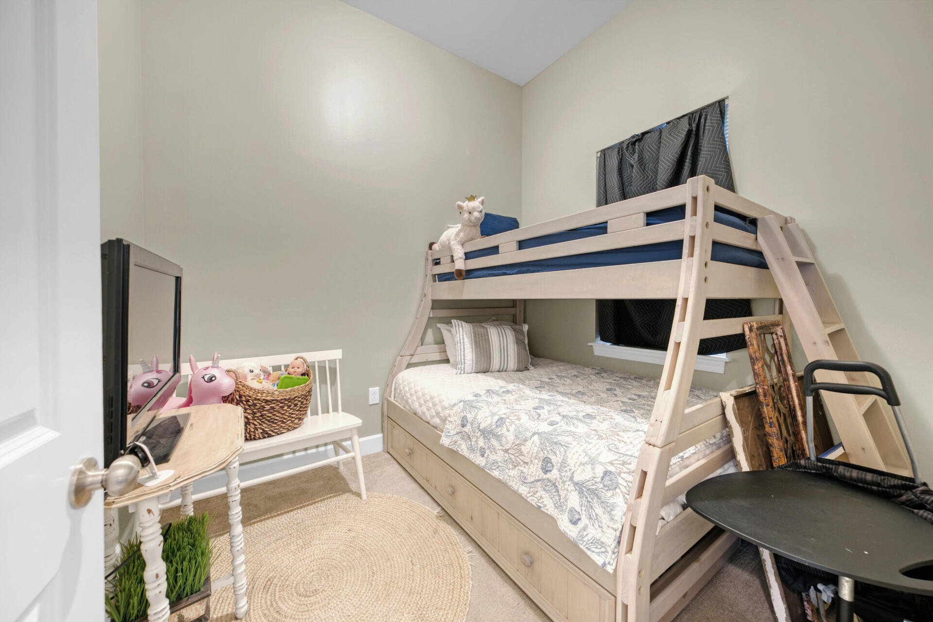 231 Somerset Bridge Road, Unit 1406 Santa Rosa Beach, FL 32459 - Photo 6 of 16 a bedroom with a bed and a table