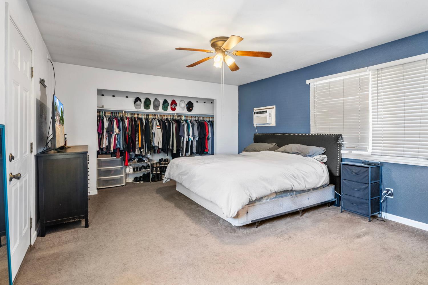 3101 River Road Vernalis, CA 95385 - Photo 61 of 81 a bed room with a bed and a ceiling fan