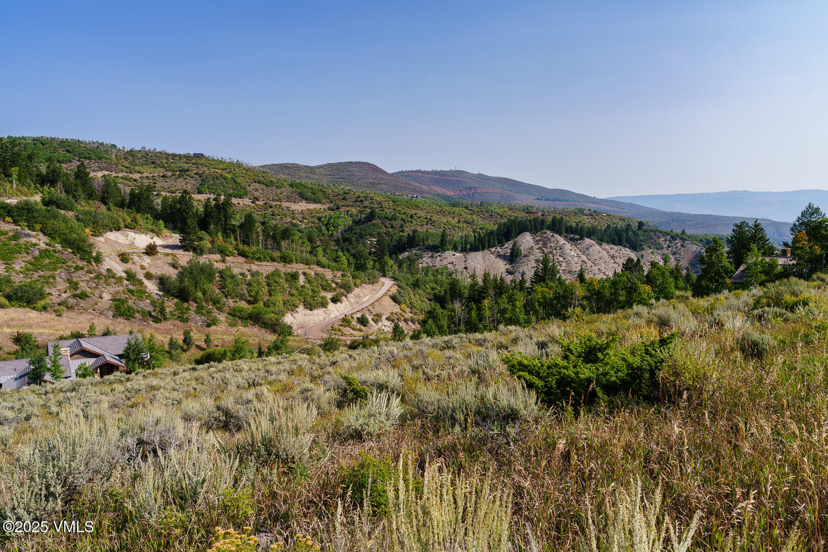 534 Graham Road Edwards, CO 81632 - Photo 37 of 54 a view of a lush green field with mountains in the background
