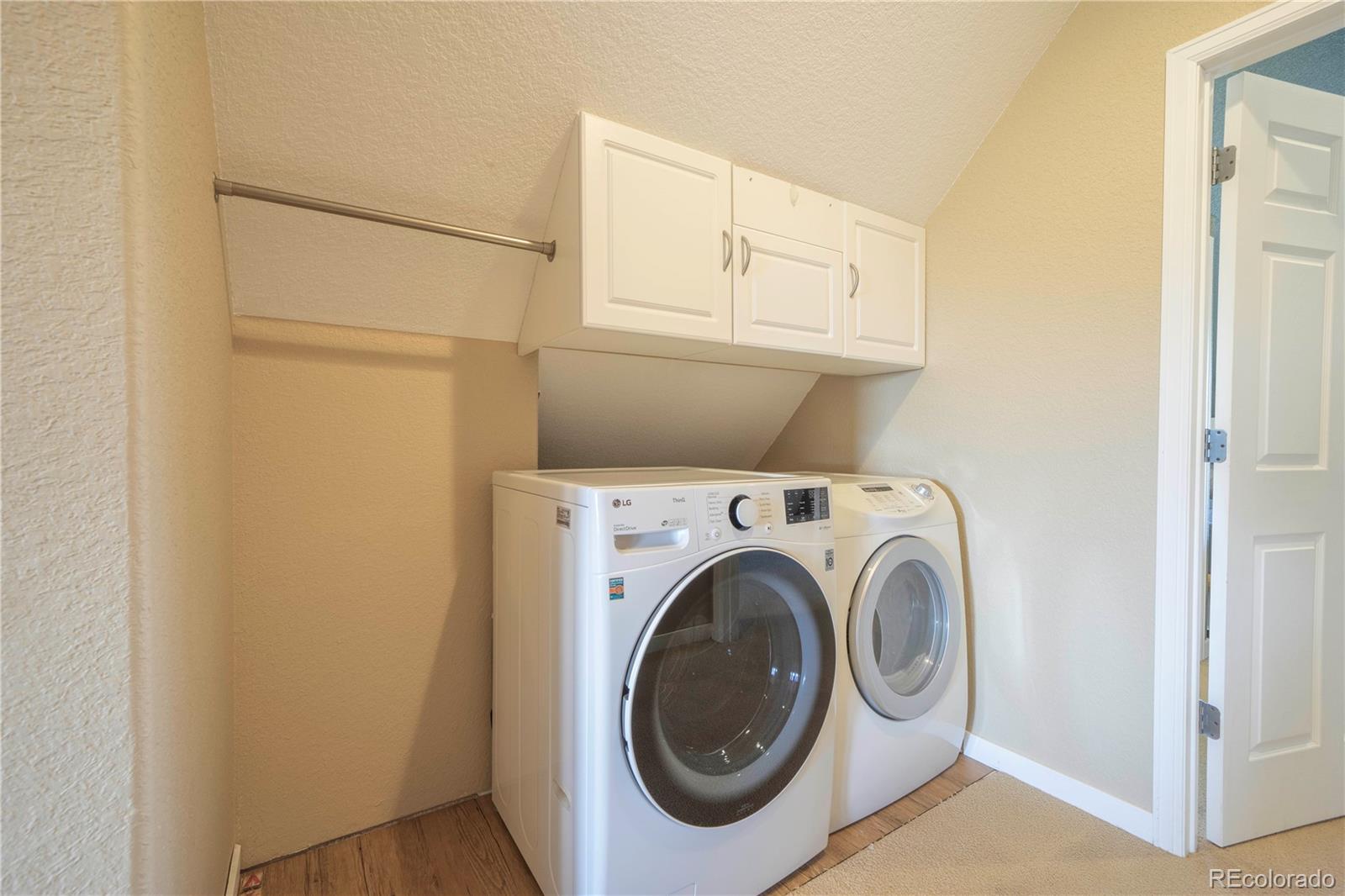 138 Teton Way Como, CO 80432 - Photo 34 of 34 a utility room with dryer and washer