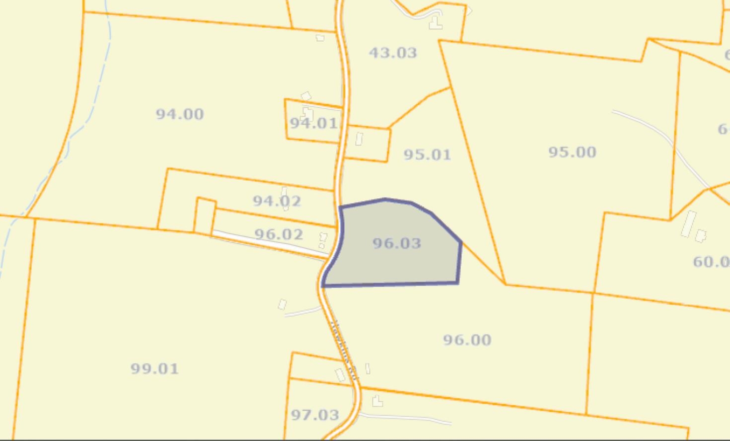 0 Hawkins Road Burlison, TN 38015 - Photo 4 of 5 Parcel map