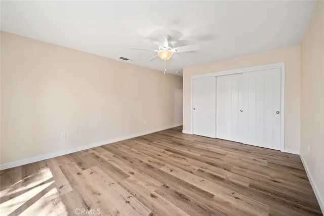 wooden floor in a room