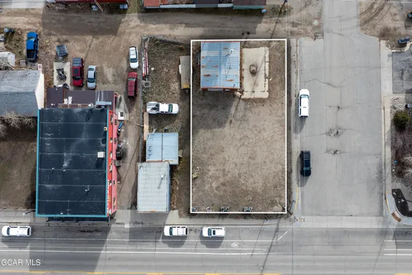 a view of city from balcony