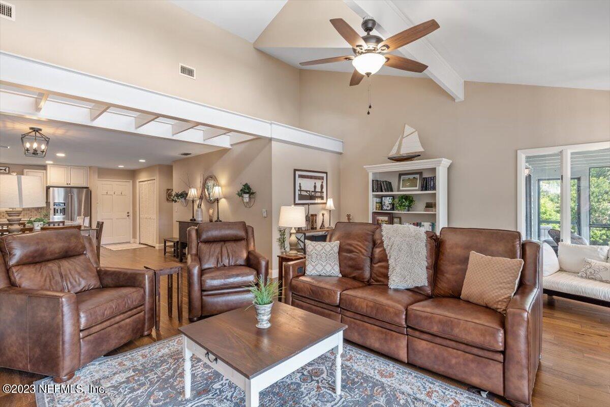 75 Fishermans Cove Road Ponte Vedra Beach, FL 32082 - Photo 14 of 47 a living room with furniture a ceiling fan and a rug