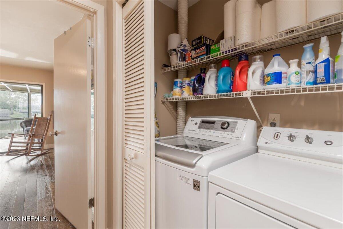 75 Fishermans Cove Road Ponte Vedra Beach, FL 32082 - Photo 29 of 47 a utility room with dryer and washer