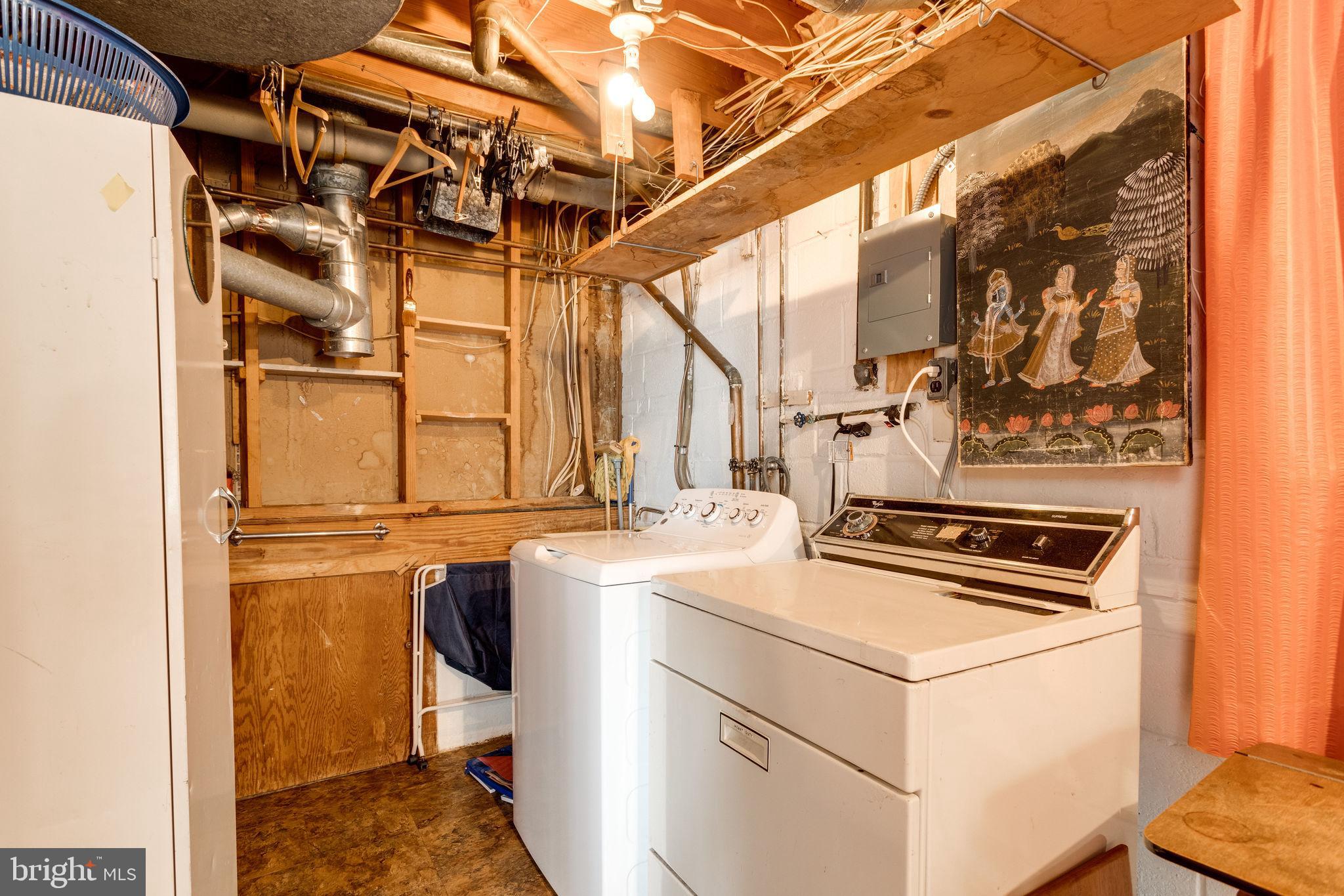 6424 Meriwether Lane Springfield, VA 22150 - Photo 29 of 39 Lower level washer/dryer
