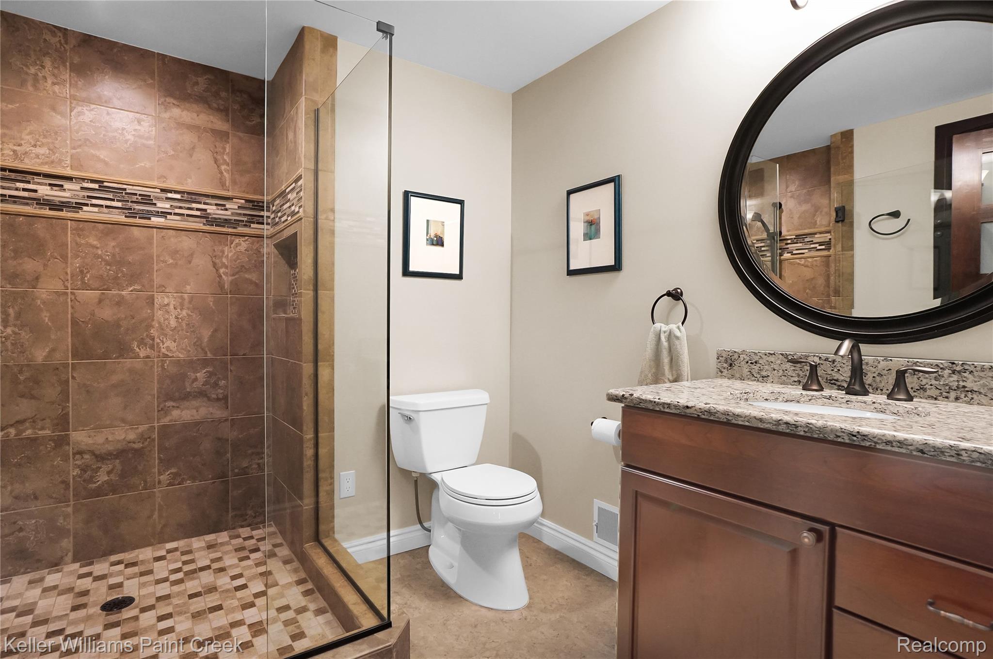 2757 North Addison Circle Rochester, MI 48306 - Photo 60 of 67 A 4th Full Bathroom is in the Lower Level - perfect for showering after a long day of swimming