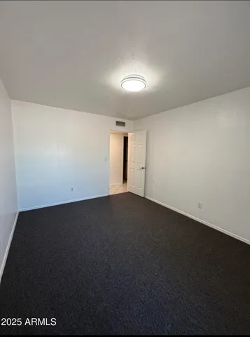 an empty room with a empty space